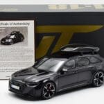 Audi RS6 C8 Avant Mythos Black With Carbon Roof Asia Edition GT Spirit 1:18