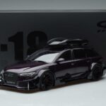 Audi RS6 C7 Avant With Body Kit Purple GT Spirit 1:18