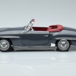 Mercedes 190 SL W121 Roadster Grey Norev 1:18