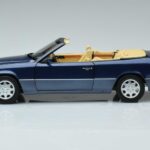 Mercedes 300 CE-24 A124 Cabriolet Nautical Blue Limited Edition Norev 1:18