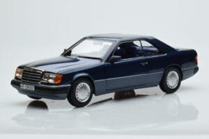 Mercedes 300 CE-24 C124 Coupe Nautical Blue Limited Edition Norev 1:18