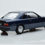 Mercedes 300 CE-24 C124 Coupe Nautical Blue Limited Edition Norev 1:18