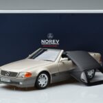 Mercedes 500 SL R129 Smoke Silver Norev 1:18