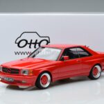 Mercedes 560 SEC W126 Widebody Red Otto 1:18
