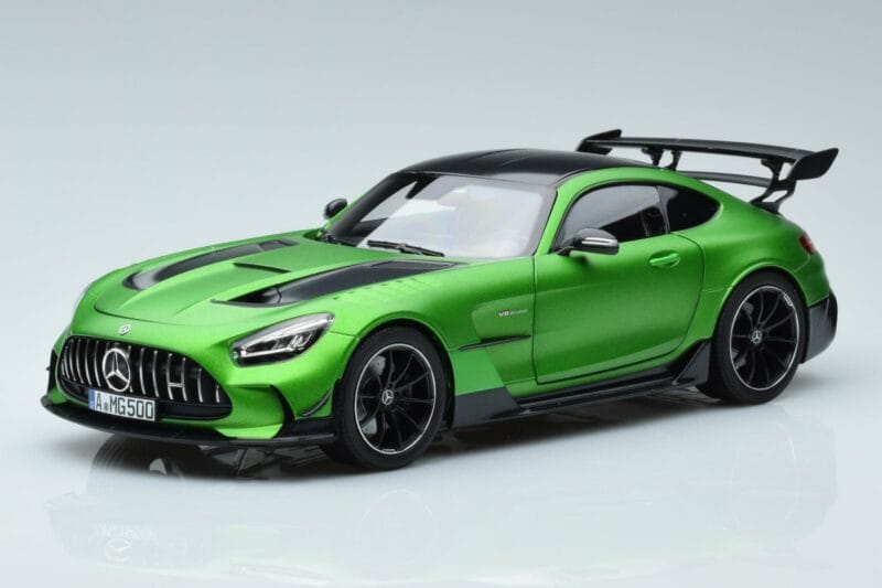 Mercedes AMG GT C190 Black Series Green Hell Magno Limited Edition Norev 1:18