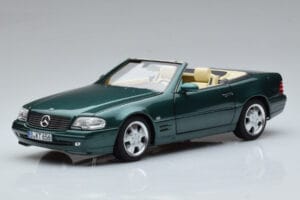 Mercedes SL500 R129 Green Metallic Norev 1:18
