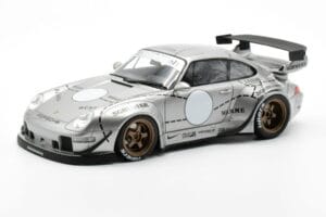 Porsche 911 993 RWB Silver Phantom Asia Edition GT Spirit 1:18