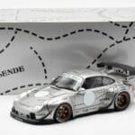 Porsche 911 993 RWB Silver Phantom Asia Edition GT Spirit 1:18