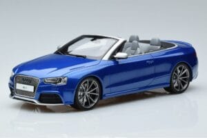 Audi RS5 B8 Cabriolet Blue GT Spirit 1:18