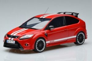 Ford Focus Mk2 RS Hatchback Le Mans Red Otto 1:18