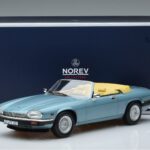 Jaguar Jaguar XJS V12 Convertible Light Blue Metallic Norev 1:18 1:18 Diecast