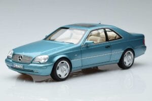 Mercedes CL600 C140 Blue Metallic Norev 1:18