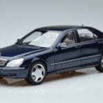 Mercedes Mercedes AMG S55 W220 Saloon Blue Norev 1:18 1:18 Diecast