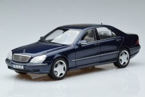 Mercedes AMG S55 W220 Saloon Blue Norev 1:18