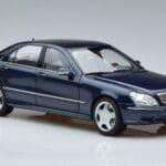 Mercedes Mercedes AMG S55 W220 Saloon Blue Norev 1:18 1:18 Diecast