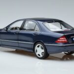 Mercedes Mercedes AMG S55 W220 Saloon Blue Norev 1:18 1:18 Diecast