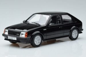 Opel Kadett D GTE Hatchback Black MCG 1:18