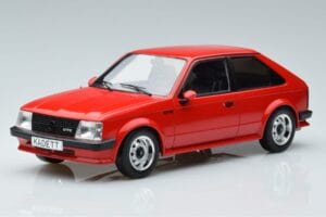 Opel Kadett D GTE Hatchback Red MCG 1:18