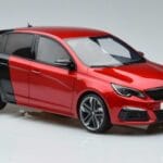 Peugeot Peugeot 308 T9 GTI Red Otto 1:18 1:18 Resin