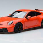 Porsche Porsche 911 992 GT3 Coupe Orange Norev 1:18 1:18 Diecast