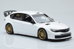Subaru Impreza WRX STI R205 With Customized Parts White Otto 1:18 OT1037 Resin — photo 4 of 6