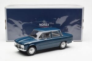 Alfa Romeo Giulia TI Petrol Blue Norev 1:18 187971 Diecast — photo 6 of 6