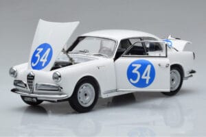 Alfa Romeo Giulietta SV #34 Targa Florio 1960 Kyosho 1:18 08957C Diecast — photo 2 of 9