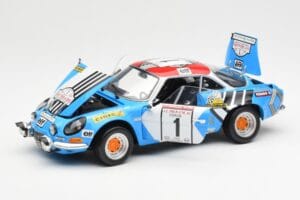 Alpine A110 1600S #1 Nicolas / Vial Winner Tour de Corse 1973 Kyosho 1:18 08485A Diecast — photo 2 of 8