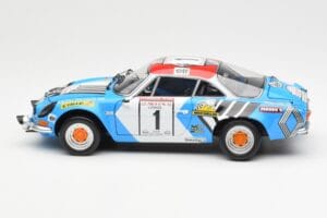 Alpine A110 1600S #1 Nicolas / Vial Winner Tour de Corse 1973 Kyosho 1:18 08485A Diecast — photo 4 of 8