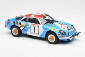 Alpine A110 1600S #1 Nicolas / Vial Winner Tour de Corse 1973 Kyosho 1:18 08485A Diecast — photo 6 of 8
