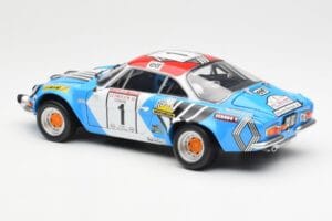 Alpine A110 1600S #1 Nicolas / Vial Winner Tour de Corse 1973 Kyosho 1:18 08485A Diecast — photo 7 of 8