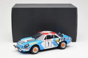 Alpine A110 1600S #1 Nicolas / Vial Winner Tour de Corse 1973 Kyosho 1:18 08485A Diecast — photo 8 of 8