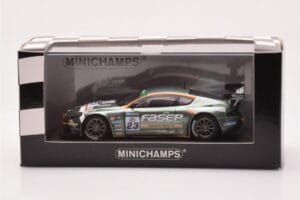 Aston Martin DBRS9 BMS Scuderia Italia #23 Zani / Mugelli FIA GT3 European Championship Spa 2006 Minichamps 1:43 400061323 Di — photo 4 of 4