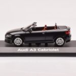 Audi A3 8P Cabriolet Black Minichamps 1:43