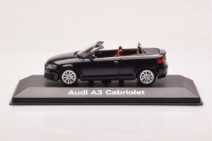Audi A3 8P Cabriolet Black Minichamps 1:43 5010803333