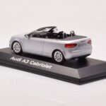 Audi A3 8P Cabriolet Silver Minichamps 1:43 - image 3 of 4