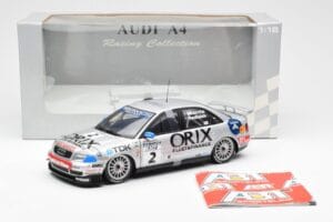 Audi A4 B5 Orix #2 P. Radisch 1998 UT Models 1:18 39872 Diecast — photo 6 of 6