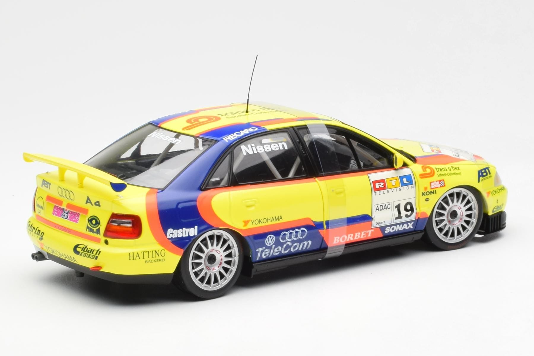 Audi A4 B5 STW #19 Nissen Abt Sportline 1997 UT Models 1:18 39747 Diecast — photo 2 of 6