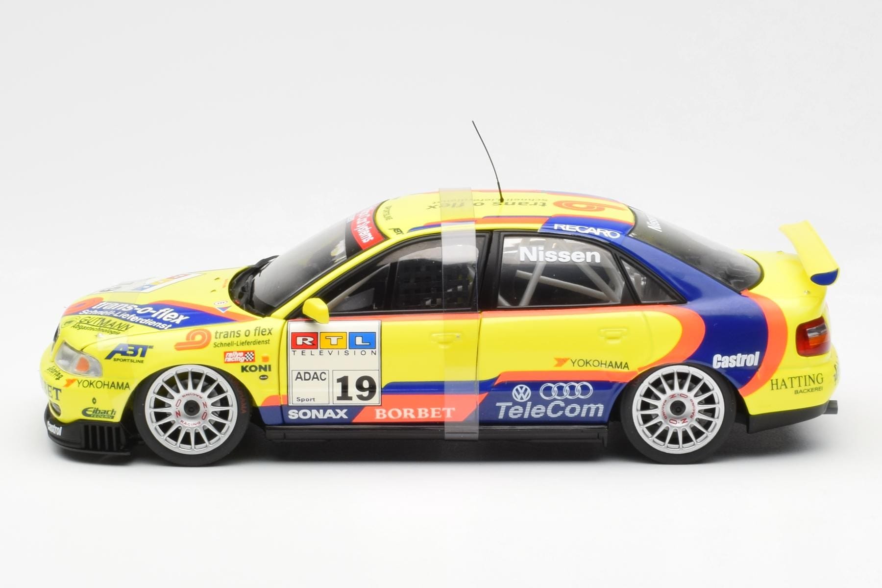 Audi A4 B5 STW #19 Nissen Abt Sportline 1997 UT Models 1:18 39747 Diecast — photo 3 of 6