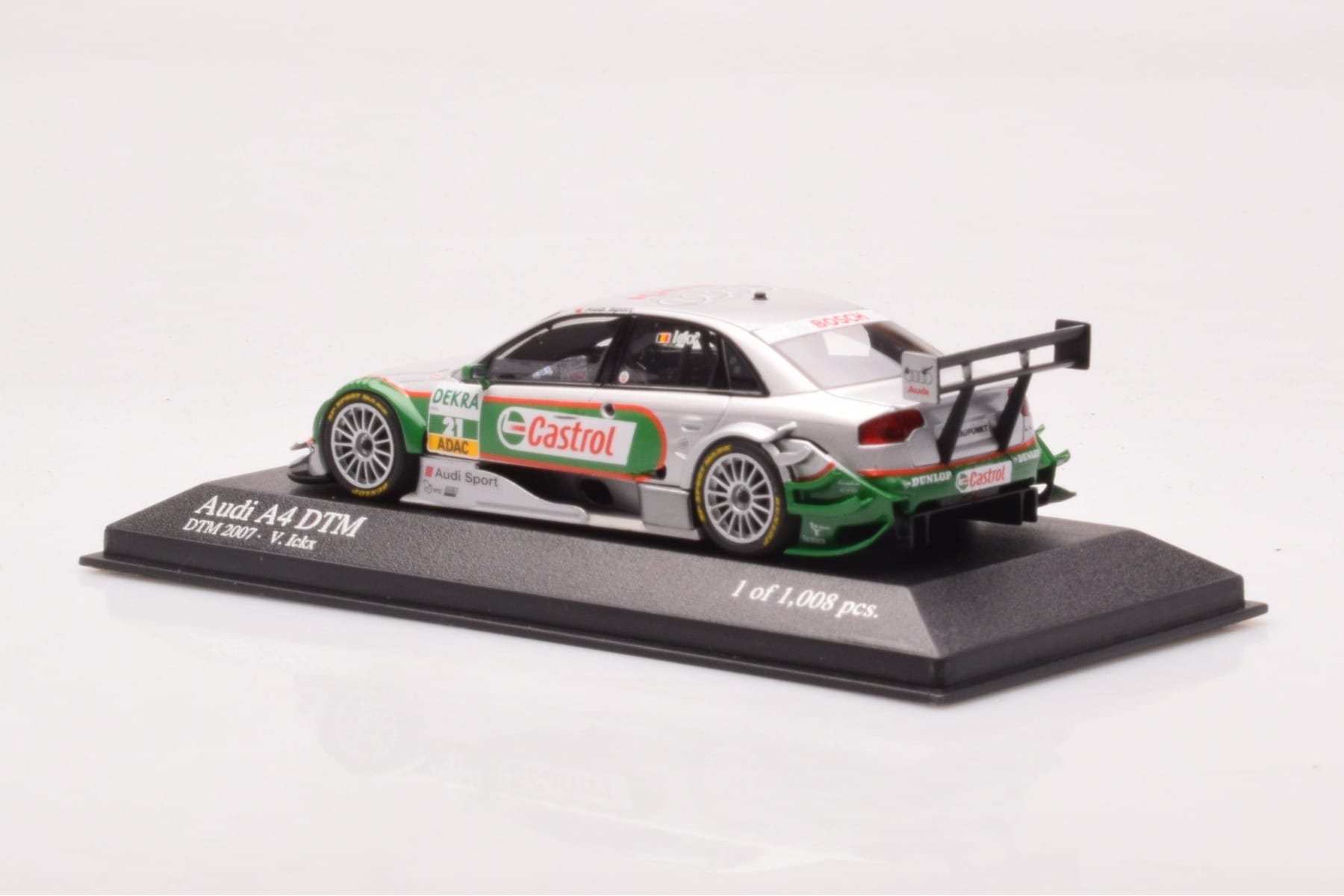 Audi A4 B7 DTM Team Kolles TME #21 V. Ickx DTM 2006 Minichamps 1:43 400071521 Diecast — photo 3 of 4