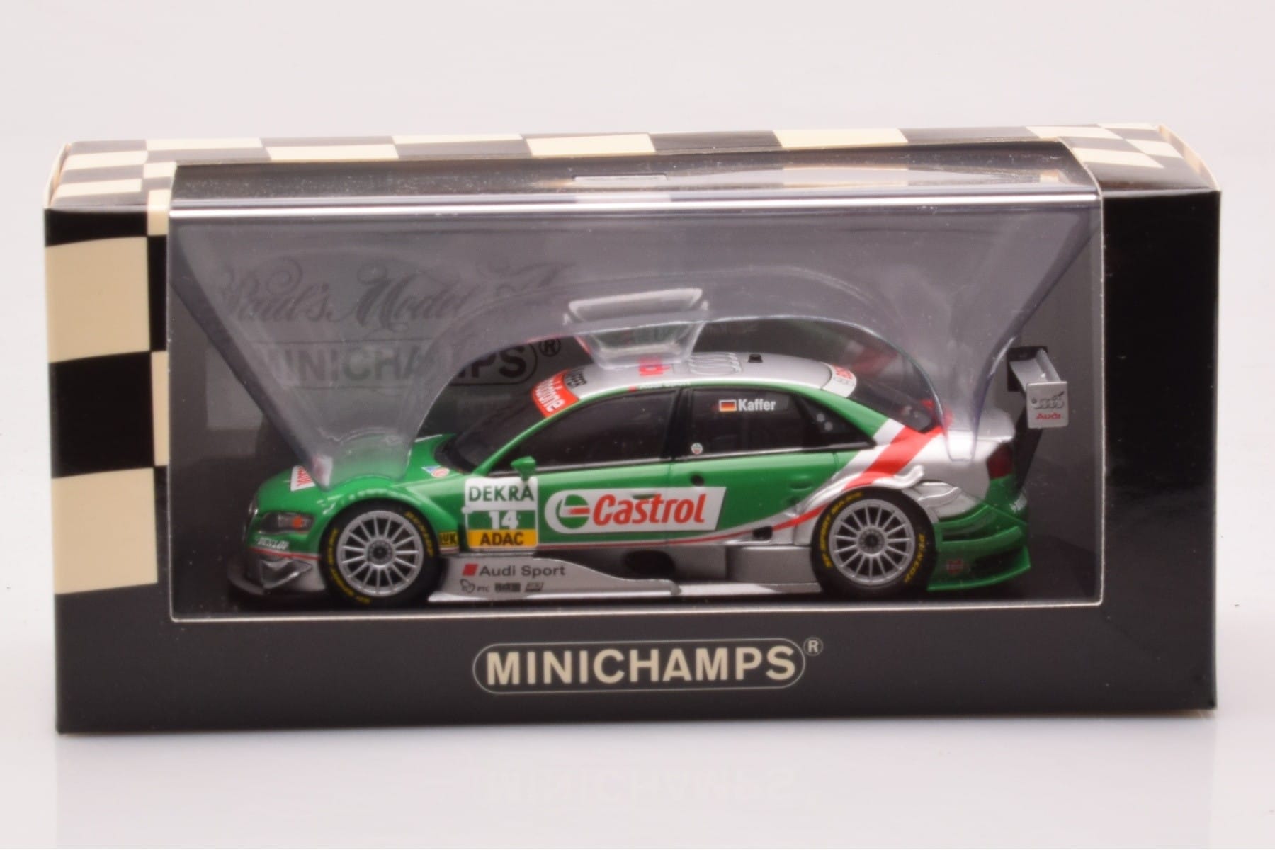 Audi A4 B7 DTM Team Phoenix #14 F. Kaffer DTM 2006 Minichamps 1:43 400061514 Diecast — photo 4 of 4
