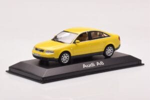 Audi A6 C5 Yellow Minichamps 1:43 IND47004 Diecast — photo 2 of 4