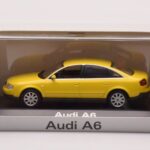 Audi A6 C5 Yellow Minichamps 1:43 - image 4 of 4