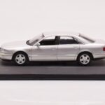 Audi A8 D2 Silver Green Strip Minichamps 1:43