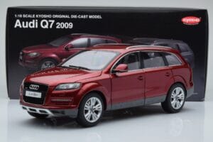 Audi Q7 4L Garnet Red Kyosho 1:18 09222R Diecast — photo 8 of 8