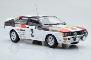 Audi Quattro Audi Sport #1 H. Mikkola / A. Hertz Winners International Swedish Rally 1981 Minichamps 1:18 155811102 Diecast — photo 4 of 6