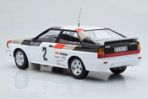 Audi Quattro Audi Sport #1 H. Mikkola / A. Hertz Winners International Swedish Rally 1981 Minichamps 1:18 155811102 Diecast — photo 5 of 6