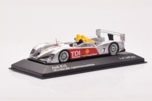 Audi R10 TDI LMP1 #7 R. Capello / T. Kristensen / A. McNish 24 Hours of Le Mans 2006 Minichamps 1:43 400061607 Diecast — photo 2 of 4