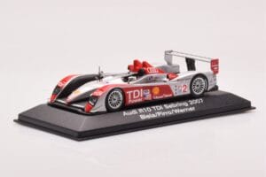 Audi R10 TDI LMP1 #2 F. Biela / E. Pirro / M. Werner 12 Hours of Sebring 2007 Minichamps 1:43 5020700233 Diecast — photo 2 of 4