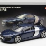 Audi R8 4.2 FSI V8 Blue Kyosho 1:18 09213BL - image 8 of 8